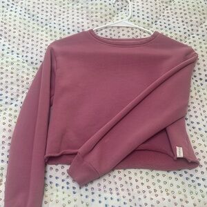 girls kaveah cropped sweatshirt